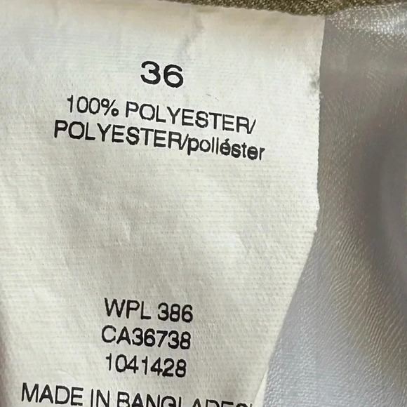 Haggar Mens 36  Cool 18 Pro Expandable Waist Comfort Stretch Shorts‎ Khaki - Picture 12 of 13